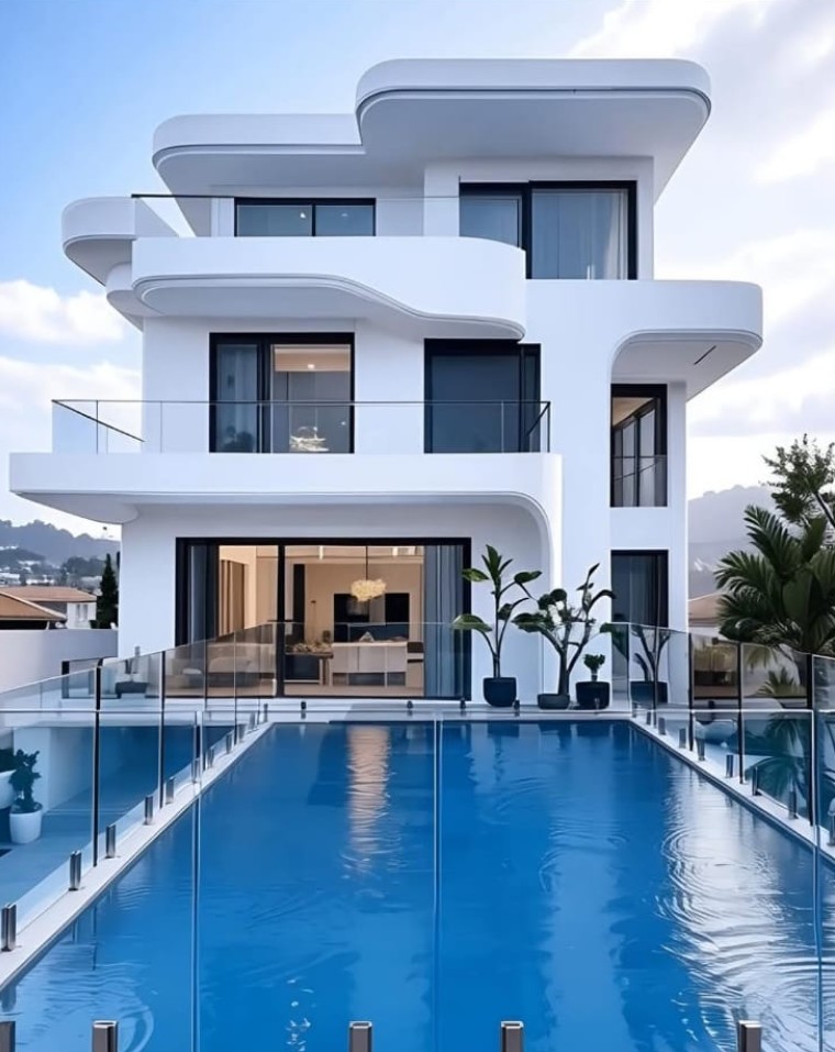 Azure Crest Luxury Villa with swimming pool